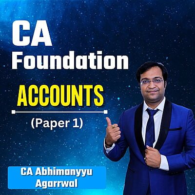 CA Foundation Accounting (Paper 1) By CA Abhimanyyu Agarrwal