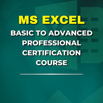 MS Excel - Basic to Advanced Certification Course